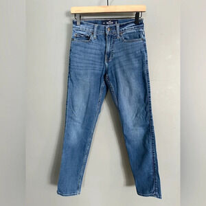 Hollister Mens Advanced Stretch Medium Wash Skinny Jeans. 26/30‎